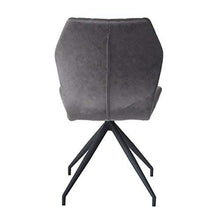 Damiware Rocky – Set di 2 sedie Sala da Pranzo Comfort Rivestimento in Tessuto (Stone)