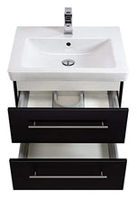 Mobile bagno con lavabo Villeroy & Boch Subway 2.0 60cm nero satinato