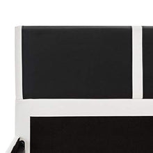 SKM Giroletto Nero e Bianco in Similpelle 90x200 cm (18.4kg)