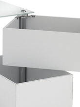 Wink design, Green Bay, Cassettiera con Ruote, MDF, Bianco