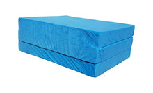 Materasso pieghevole emergenza 195 x 65 x 8 cm (blu 1331)
