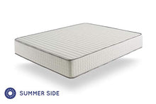 Naturalex | Memory S | Materasso Memory Piazza e Mezza 140x200 cm ad Alto Adattamento di Forma | Anatomico in Lattice e Schiuma Memo-Sensibile Multi Densità | Sistema Auto Ventilante | Equilibrato