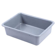 Lavabo da Cucina per lavabo con Superficie Liscia e Pulita, lavabo per Frutta, per Ristorante(Rectangular Plastic Basin-Gray)