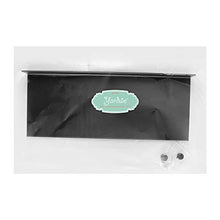 Yardwe Mensola da bagno nera, da parete, salvaspazio, antiruggine, ultra resistente, scaffale sospeso (30 cm)