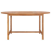 E E-NICES Tavolo da Giardino 150x76 cm in Massello di Teak