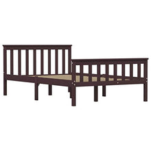 SKM Giroletto Marrone Scuro in Legno Massello di Pino 120x200 cm (22kg)