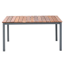 Greemotion Mackay Tavolo da Giardino, Alluminio, Antracite, ca. 150 x 74 x 90 cm