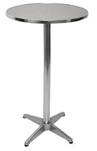 Tavolo bistro bar giardino M28 alluminio 60x60x70/110cm ~ da interni