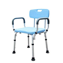 NZDY Articoli Essenziali per la Casa, Sgabello Antiscivolo Sgabelli da Bagno Regolabile in Altezza in Lega Di Alluminio Bathroom per Anziani 46 * 40 * (67-79) cm