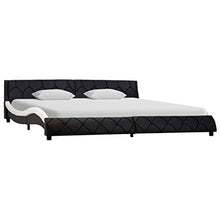 SKM Giroletto Nero e Bianco in Similpelle 180x200 cm (38.1kg)