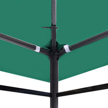 Festnight- Telo di Ricambio per Gazebo, Copertura Superiore per Gazebo 310 g/m² 4x3 m Verde