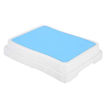 Scalino da bagno, antiscivolo, stabile, resistente, 40,7 x 45,7 x 7,9 cm, comodo sgabello per bambini anziani