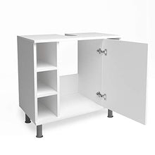 Vicco Mobile sottolavabo Fynn Armadietto per lavandino Bianco