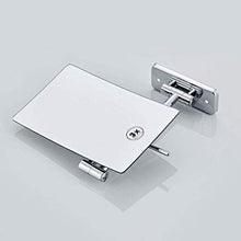 Specchio da Bagno Specchi da Barba Specchi da Trucco Montaggio a Parete 3X Ingrandimento Girevole Estensibile Pieghevole per Hotel Vanity Chrome