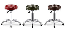 Sgabello Sedia girevole con ruote, cuscino spessore regolabile in altezza sgabello da colazione uso domestico cucina cucina sala da pranzo cafe sgabello sgabello (colore: D, dimensione: 33 * 56 cm)