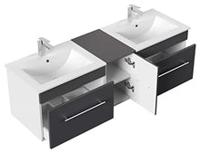 Mobile bagno Roma Antracite satinato