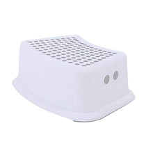 Wc Squatty Step Sgabello per bambini in plastica antiscivolo sedia per bambini, impilabile, aiuto per cucina, bagno, WC (01)