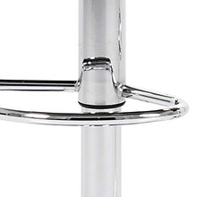 AC Design Furniture 25441 Sgabello da Bar Set di 2 Thilde, finta pelle Nero
