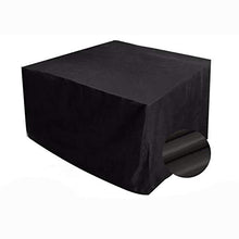 GUODIU Copertura Tavolo Esterno 210x140x80cm Impermeabil Copritavolo da Esterno Anti-UV per Esterno e Interno, Nero