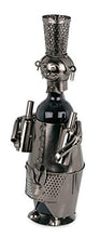 Brubaker Porta-Bottiglia a Forma di Barista, in Metallo, Perfetto da Regalare