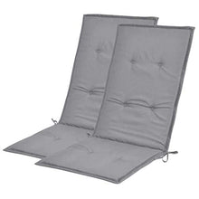 vidaXL 4X Cuscini per Sedie da Giardino Crema 120x50x3 cm Coprisedia Copertura