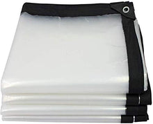 per Esterno, Patio e Giardino Grande Copertura Impermeabile da telone Impermeabile Impermeabile, tarpaulina Trasparente telaulin con coperture for Camion for Occhielli