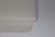 GHIOCUSCINI "Cuscini per Dondolo cm135 sfoderabile con tettuccio per Esterni Universale Mis. Larghezza cm135 X profondità 54, SP.6cm Schienale 54 cm Tessuto COT/Poly Colore Ecru' Incluso Tettuccio