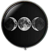Wiccan Art - Scatola porta pillole con ciondolo a forma di dea tripla