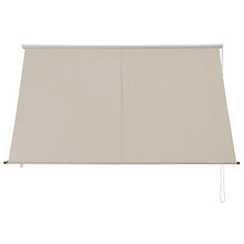 pro.tec] Tenda da Sole a Parete con Catenella - Paravento, Parasole - 350 x 120 cm - Color Sabbia
