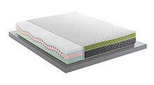 MENTOR - Materasso Memory Med H1 Matrimoniale 160x190 Creation Med 4D H26 Evo DISP. Medico DETRAIBILE 7 cm di Memory, Onda ad 11 Zone di portanza differenziata, sfoderabile e Lavabile.