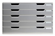 Exacompta 322041D Cassettiere, Grigio Chiaro/Granito, 35 x 57.6 x 32