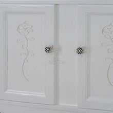 Shop Chic Arredo bagno 65 cm base con lavabo bombato in legno bianco