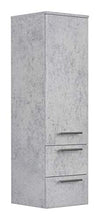 Set di mobili da bagno OPTIMO 80cm (5 pezzi) grigio cemento