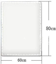 CENPEN Senza Telaio Bagno Specchio a Parete Vanity Specchio da Toilette (Dimensioni: 60 * 80cm)