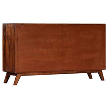 FAMIROSA Cassettiera Marrone 140x40x80 cm in Legno Massello di Mango