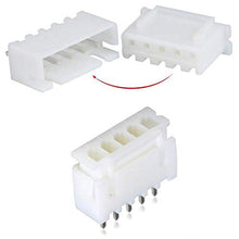 Lecimo Set di terminali per terminali 560PCS XH2.54 Set Bianco + Argento