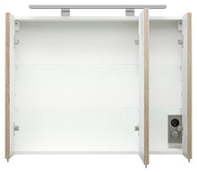 Posseik Multiuso Armadietto a Specchio, Quercia, Sonoma/Rovere, 80 x 17 x 62 cm