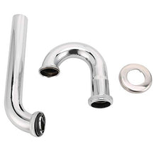 Xirfuni Sifone per lavabo, sifone per lavabo, lavabo in Rame da 30 mm a Forma di Contenitore, WC per Bagno di casa