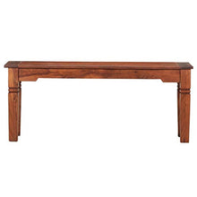 vidaXL - Panca in legno di acacia massiccio, 110 cm