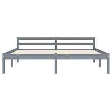 SKM Giroletto Grigio in Legno Massello di Pino 180x200 cm (23.58kg)