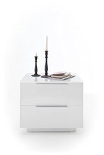 Robas Lund Comodino, Bianco, BxHxT 50x40x40 cm