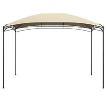 vidaXL Gazebo 3x4x2,65 m Crema 180 g/m²