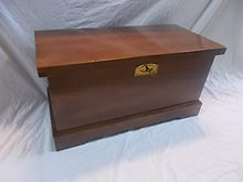 LA IBERICA Cassapanca in legno con serratura XL lunghezza 84 cm verniciato