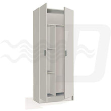 Dianhydro Armadio Multiuso con PORTASCOPE 2 Ante H cm 180 x L cm 73 x P cm 37