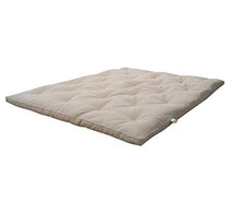 Vivere Zen - Futon Adaki 6 cm (2 Strati Cotone Naturale) - Misura 90x200 cm