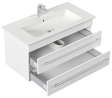 Mobile bagno con lavabo Villeroy & Boch Venticello 100cm bianco lucido
