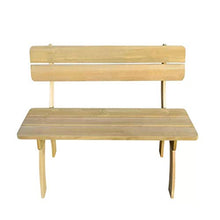 Panca da Giardino Elegante Moderno,Legno di Pino + Impregnato Verde,Resistente alla Muffa,150 x 60 x 86 cm,Spessore Doghe di 28 mm