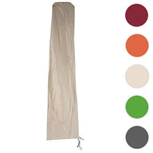Mendler Copriombrellone HWC Poliestere con Rivestimento PVC 3x4m Avorio