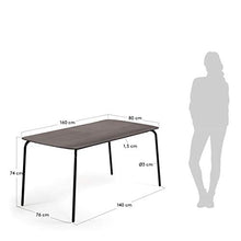Kave Home - Tavolo rettangolare Thyra 160 x 80 cm