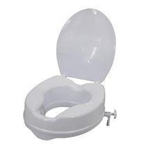 HKD Rialzo per WC con Coperchio Plastica Universale Aiuto Water